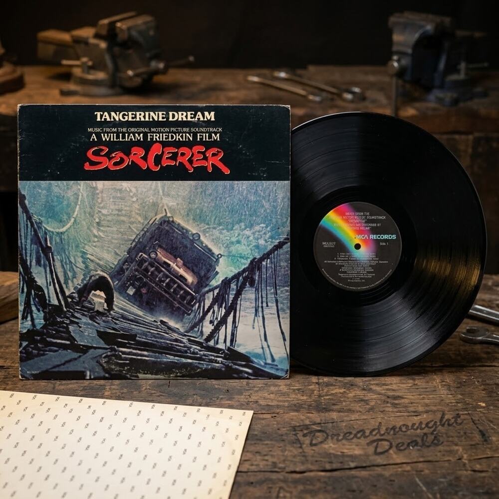 Tangerine Dream SORCERER Soundtrack MCA-2277 1977 Vinyl LP Record
